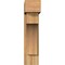 Ekena Millwork Westlake Block Rough Sawn Bracket w/ Offset Brace, Western Red Cedar, 8"W x 26"D x 34"H BKT0806X26X34WTL05RWR - alternate 4